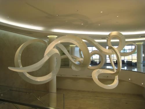 Spun Grace | Public Sculptures by Mary Ann E. Mears | Saint Agnes Hospital in Baltimore