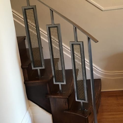 Stair Rail | Hardware by Fallout Custom Furniture