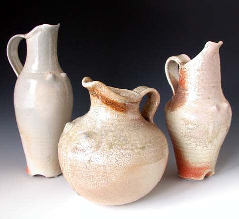 Pitchers of the Goddess | Tableware by Bonnie Cohn | Ruby's Clay Studio & Gallery in San Francisco