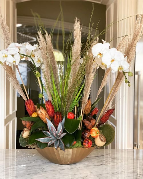 Fall Center Piece | Floral Arrangements by Fleurina Designs