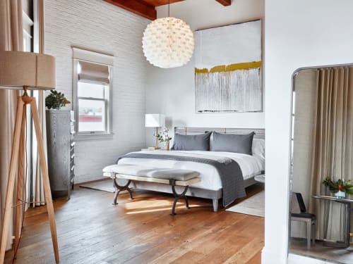 Custom Paper Lantern | Pendants by Jiangmei Wu | SingleThread Farm in Healdsburg