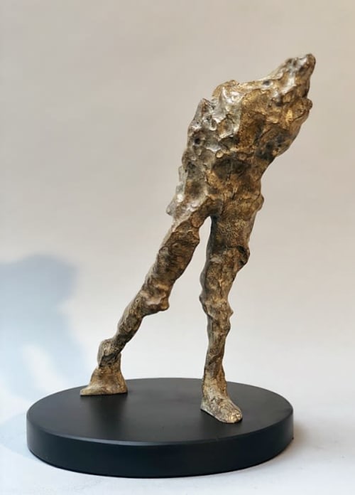 Striding Maquette | Sculptures by Maurice Blik | Sculpt Gallery in Tiptree