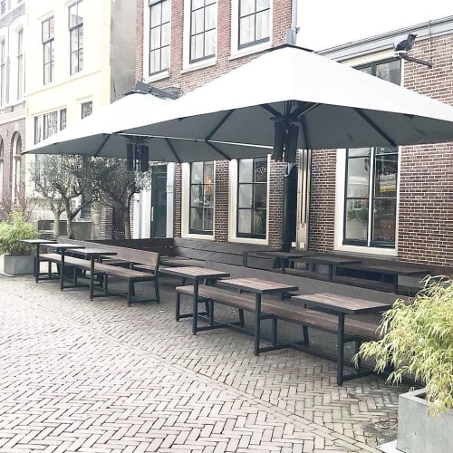 Dining Tables and Lounges Bench | Tables by Robuust Maatwerk | Jozef eten & drinken in Utrecht