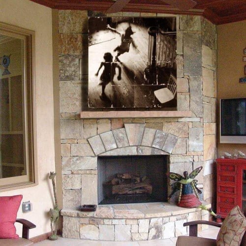 The Chase | Mixed Media by Pam Moxley Mixed Media