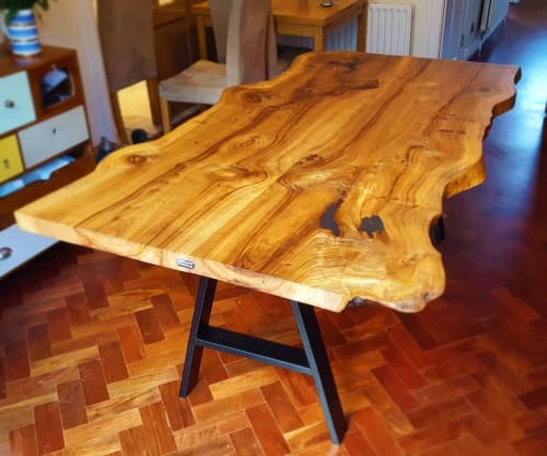 Live Edge Dining Table | Tables by Handmade in Brighton