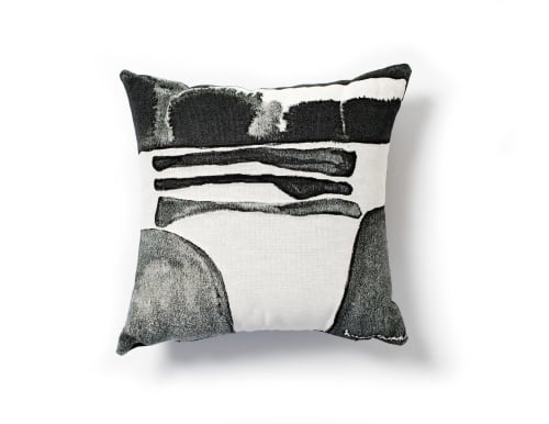"Big Rock" Throw Pillow Cover | Pillows by k-apostrophe