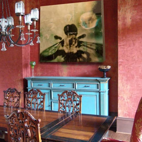 Bee | Mixed Media by Pam Moxley Mixed Media