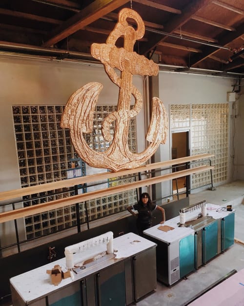 Anchor | Sculptures by Katie Gong | Anchor Brewing Company in San Francisco