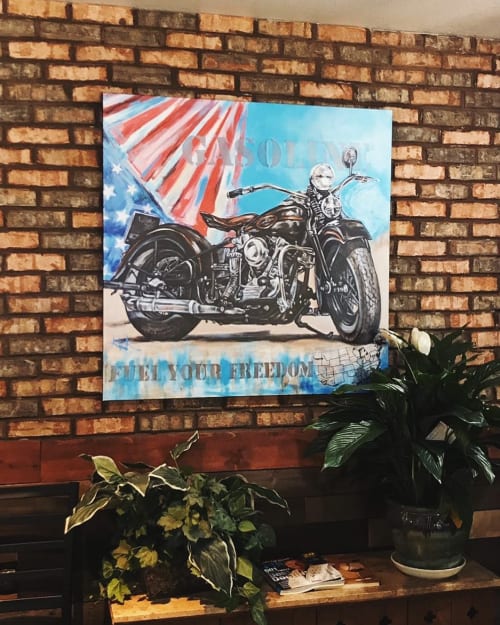 Born Free | Paintings by Art by KVK | The Bourbon Cellar in Scottsdale