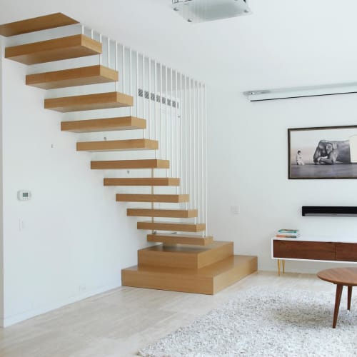 Floating Stairs | Furniture by Kin & Company | Prospect Park in Brooklyn