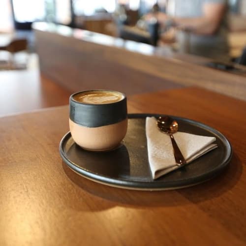 Ceramic Cups | Cups by Soul Matter Studio | Dairies Coffeehouse & Cold Brew Bar in Atlanta
