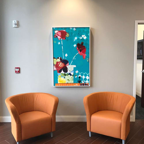 "Poppies" Painting | Paintings by Constance Culpepper | Tracy Nix in Montclair