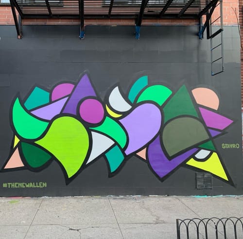 Lower East Side Mural | Street Murals by Stavro