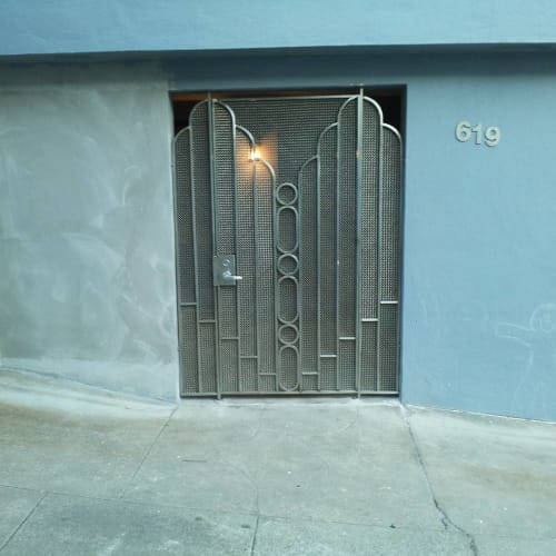 Stainless Steel Gate | Sculptures by Iron Maverick