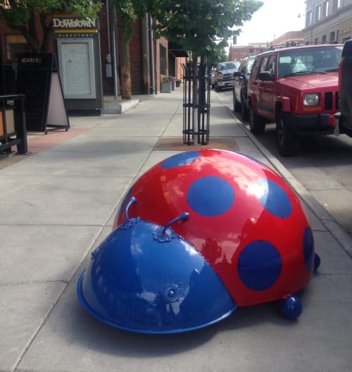 LADY BUG | Public Sculptures by KIRSTEN KAINZ | Starky's Authentic Americana in Bozeman