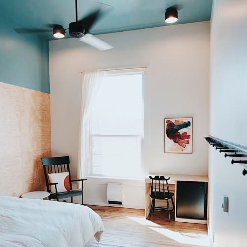 Room 5 1/2 | Oil And Acrylic Painting in Paintings by maja dlugolecki | The Jennings Hotel in Joseph