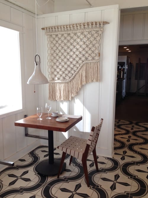 Malibu Pier Macrame | Wall Hangings by Sally England | Malibu Farm Pier Cafe in Malibu