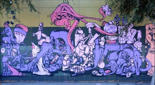 No Escape image 2 | Street Murals by Antwan Horfee | Folsom Street, San Francisco in San Francisco