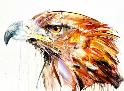 EAGLE DIAMOND DUST EDITION | Paintings by Dave White