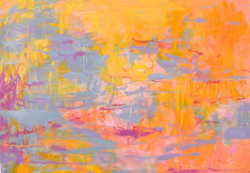 Shimmer II | Oil And Acrylic Painting in Paintings by Cameron Schmitz