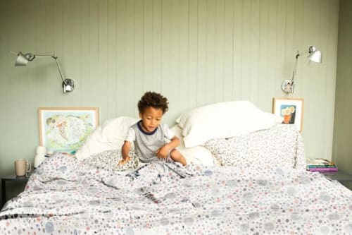 Pop Rocks Pattern Duvet Cover | Linens & Bedding by Philomela Textiles & Wallpaper