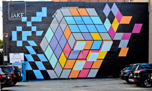 Untitled (2017) | Street Murals by Edward Granger | JAKE in San Francisco