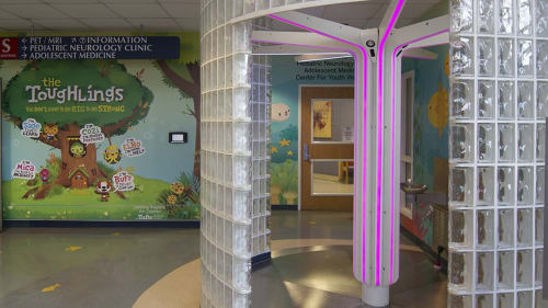 Sound Tree | Public Sculptures by Urban Matter Inc | Floating Hospital for Children Hospital Medicine in Boston