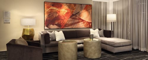 RicaBelna_Colortrails_11116 | Paintings by Rica Belna | Edgewater Apartments in Philadelphia