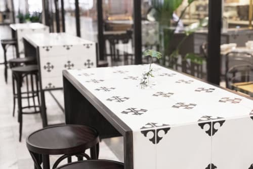 Patio Tables | Tables by Base Collaborative | Don Francisco's Coffee Casa Cubana in Los Angeles
