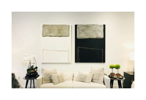 Portland White and Portland Black | Tables by Stefan Rurak Studio