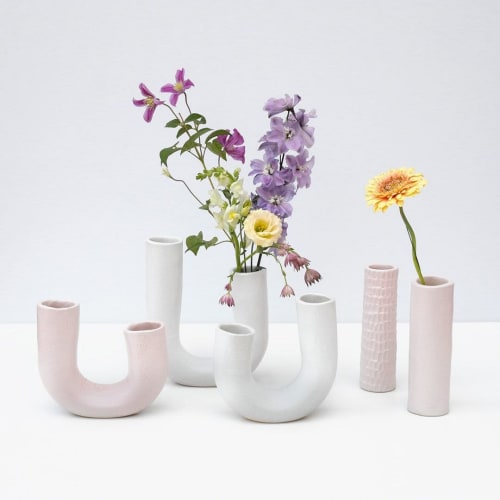 Tube Vases | Vases & Vessels by niho Ceramics