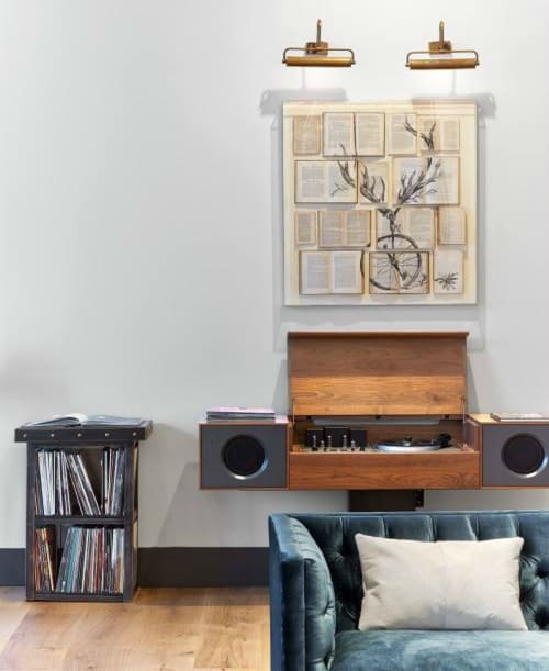 Modern Record Console | Appliances by Symbol Audio | Kimpton Hotel Van Zandt in Austin