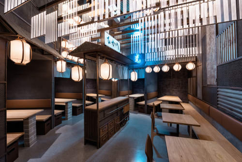 Hikari Yakitori Bar, Restaurants, Interior Design