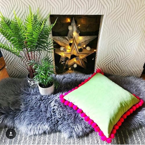 Pom Pom cushion | Pillows by Willow & Moon Home
