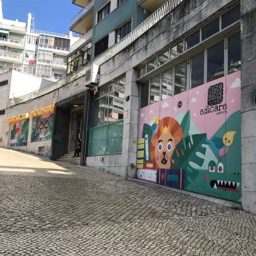 Mural | Murals by Catarina Glam | Edi-Care - Editora, Lda in Lisboa