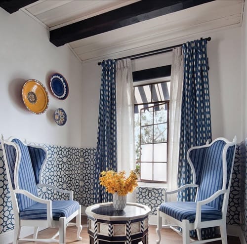 Alhambra Encaustic Cement Tiles | Tiles by Granada Tile | Casa Laguna in Laguna Beach