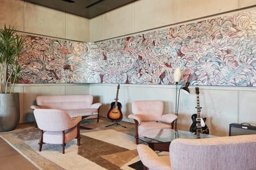 Music Room Mural | Murals by Emilio Perez | Spring Place in New York