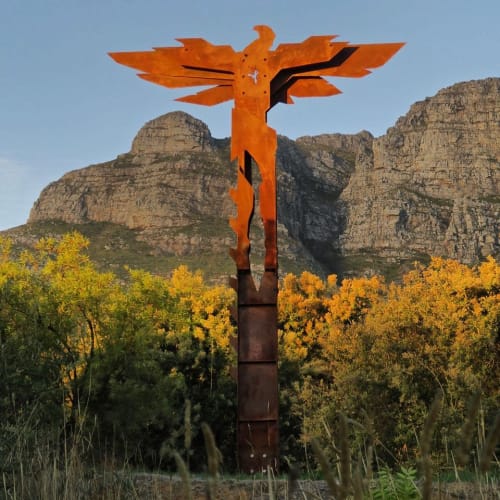 Icarus Wish Sculpture | Public Sculptures by Simon Max Bannister | Dylan Lewis Studio & Sculpture Garden in Stellenbosch