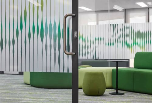 Fire Vita 2 | Glasswork in Wall Treatments by Forlano Design | Department of Fire and Emergency Services (DFES) in Davenport