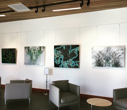 Reflective Nature | Paintings by Cara Enteles Studio | Boulder JCC (Boulder Jewish Community Center) in Boulder