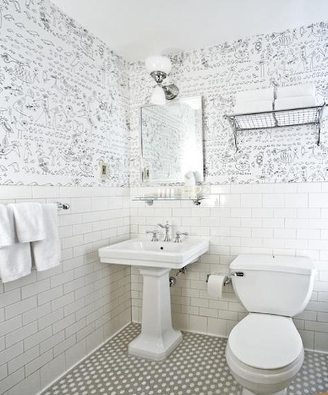 Exeter Pedestal Lavatory | Water Fixtures by Waterworks | Soho Grand Hotel in New York