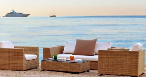 Cubic Bay Sofa | Couches & Sofas by Rausch International | Le Méridien Beach Plaza in Monaco