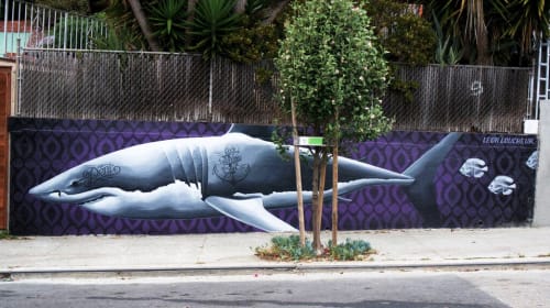 Rent | Street Murals by Leon Loucheur | 41 Circular Avenue, San Francisco, CA in San Francisco