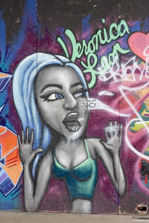 Veronica Leon | Street Murals by Veronica Leon | 15th Street, Oakland in Oakland