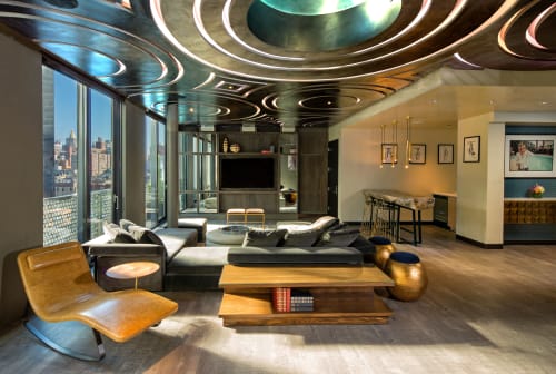 Landscape Chaise Longue | Chairs by Jeffrey Bernett | Dream Downtown in New York