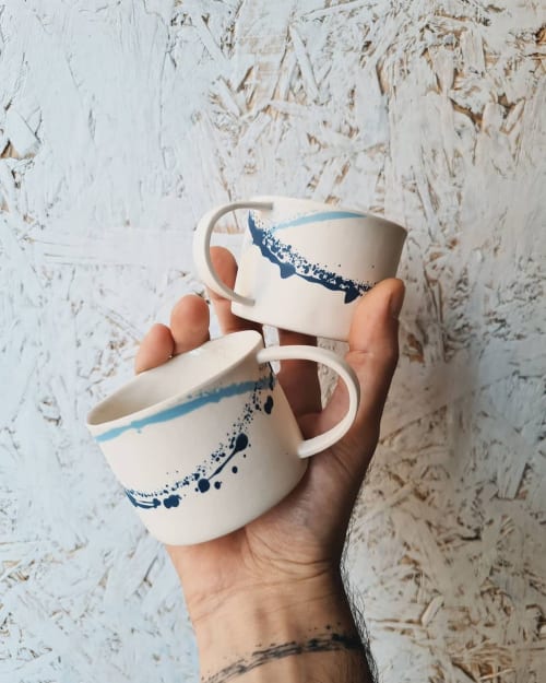 Basic (M) Ceramic Mug | Cups by BasicartPorcelain