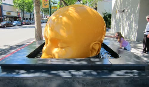 Fountainhead | Sculptures by Seyed Alavi | Walnut Creek Downtown, North Main Street, Walnut Creek, CA in Walnut Creek