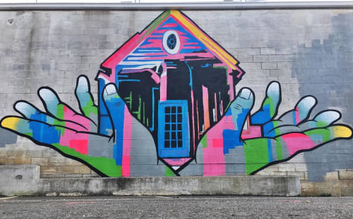 Open Arms | Street Murals by Peter Ferrari