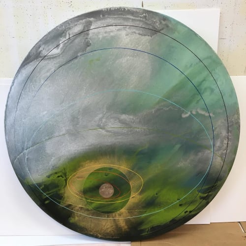 The Way of Energy | Oil And Acrylic Painting in Paintings by Karen Fitzgerald / FitzgeraldArt