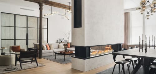 Tenore 240 | Fireplaces by European Home | The Tribeca Loft in New York